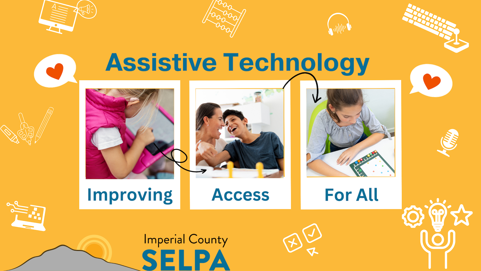 Assistive Technology Banner - Improving - Access - For All