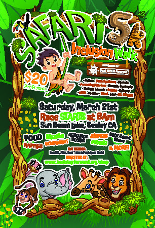 Safari - Inclusion Walk 2026 Flyer