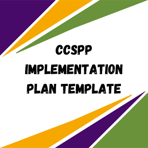 CCSPP Implementation Plan Template Button