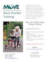 MOVE Basic Provider Training- 3 Day Event - Flyer