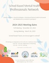 School-Based Mental Health Professionals Network Flyer