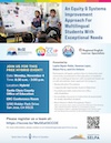 An Equity & Systems Improvement Approach For Multilingual Students With Exceptional Needs Flyer