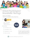 Folleto de las mesas redondas de psicólogos escolares 24-25