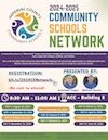 2024-25 Community Schools Network Meetings Flyer